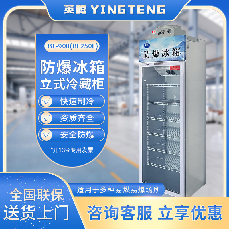 BL-900(BL250L)单门单温防爆冷藏柜