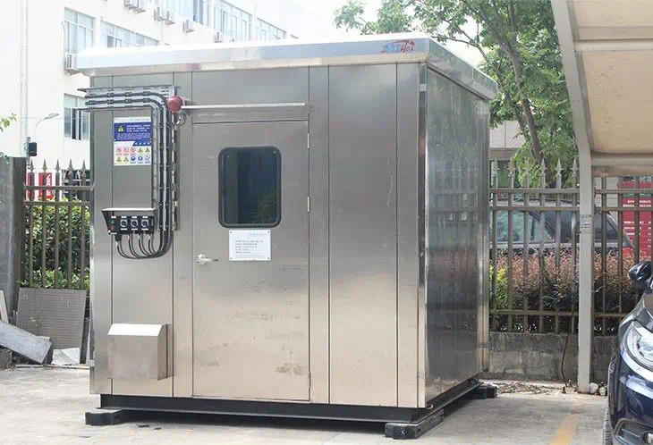 防爆分析小屋正面照